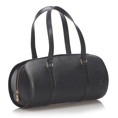 louis vuitton epi leather black bag|louis vuitton soufflot epi leather.